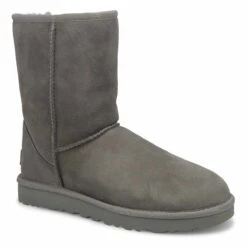 UGG Women's CLASSIC SHORT II Sheepskin Boot - -Shoe Series Store 1016223 GREY XXX