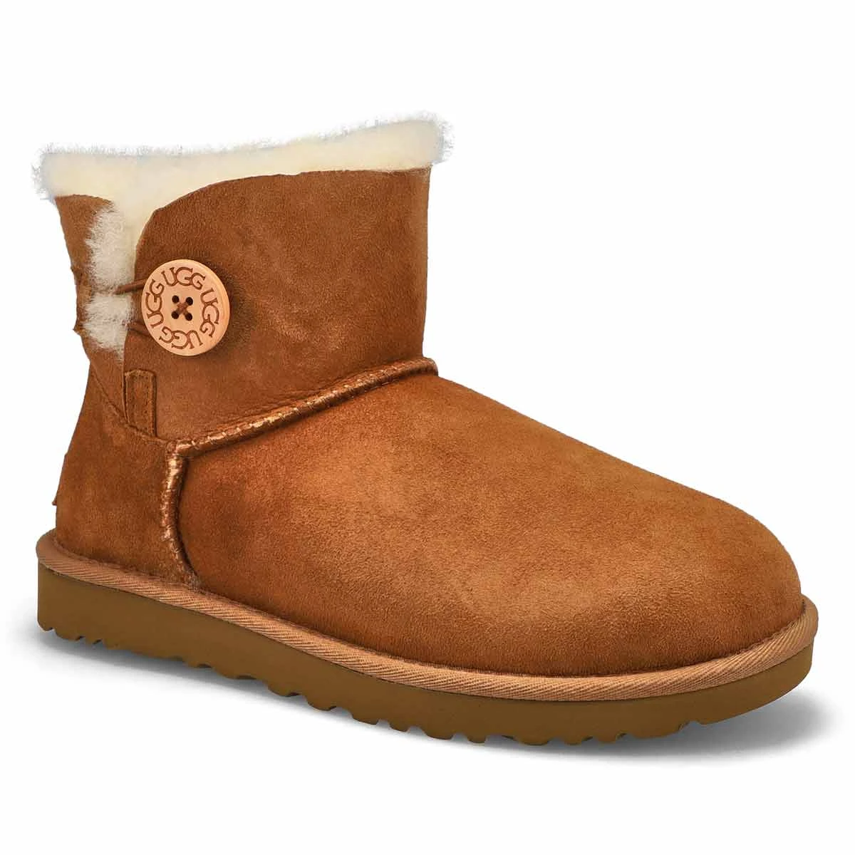 UGG Women's Mini Bailey Button II Boot - Ches 3 UGG Women's Mini Bailey Button II Boot - Ches