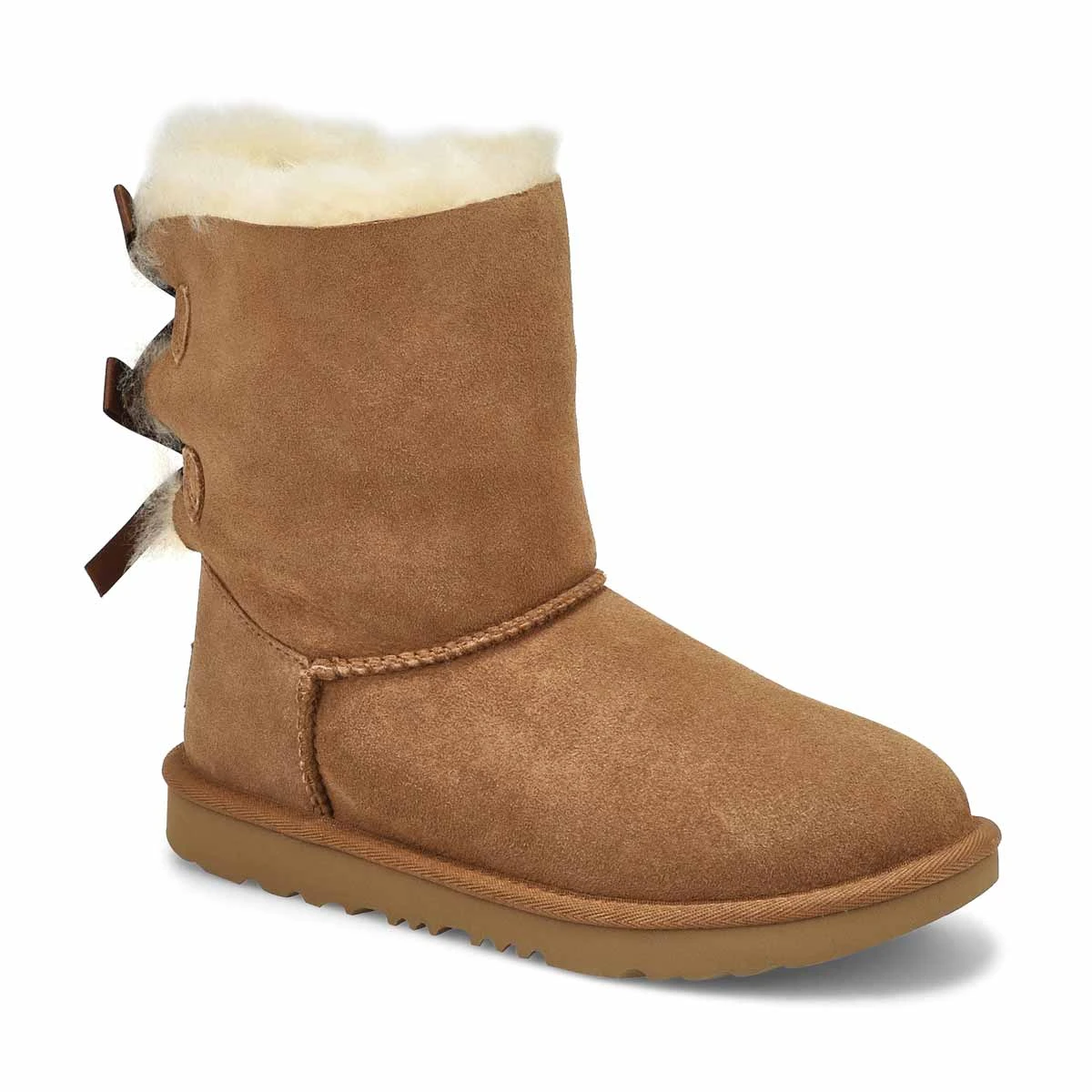 UGG Girl's Bailey Bow II Sheepskin Boot - Che 3 UGG Girl's Bailey Bow II Sheepskin Boot - Che