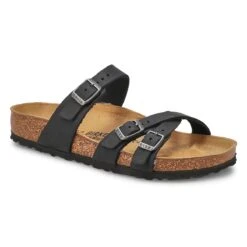 Birkenstock Women's Franca OLTR Sandal - Blac