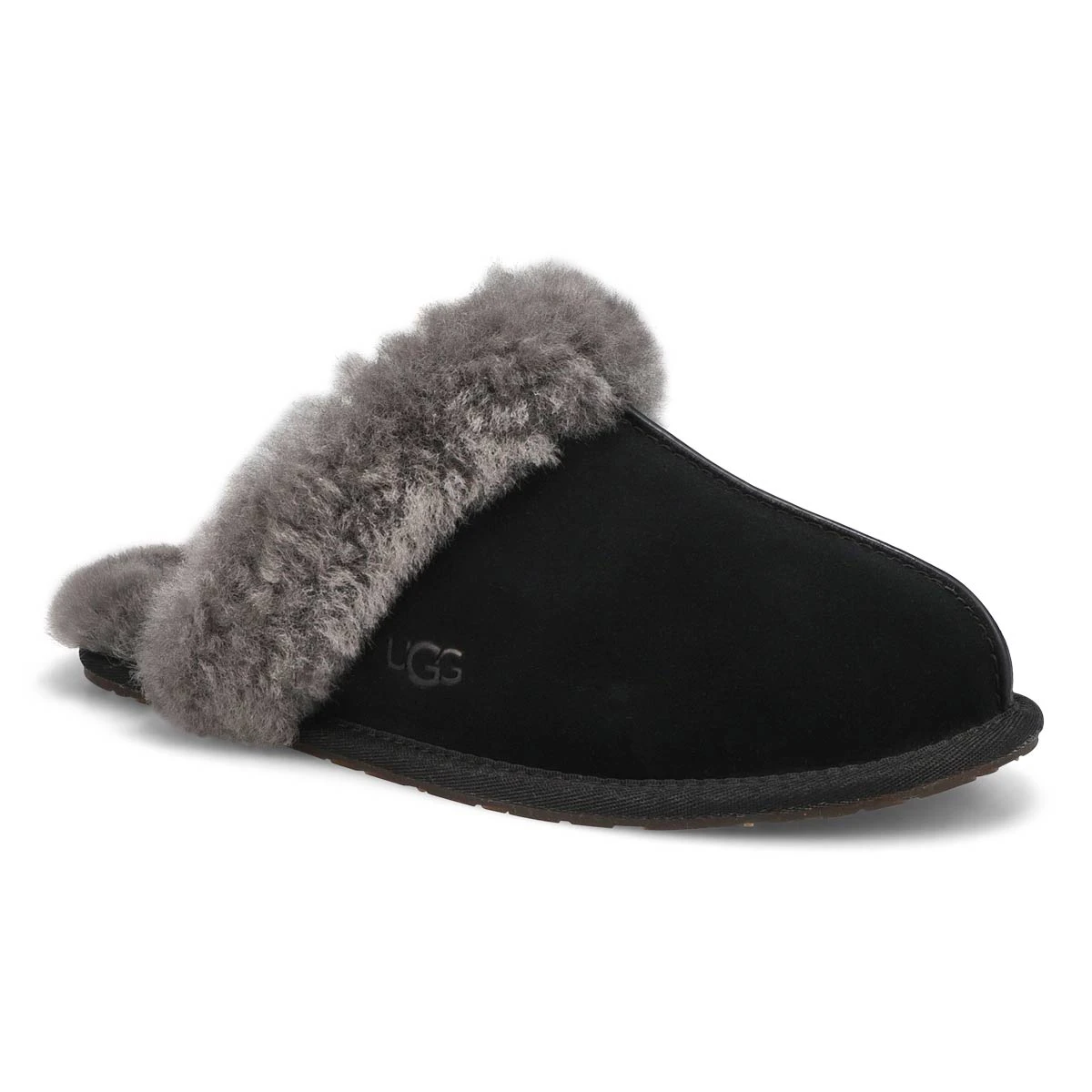 UGG Women's Scuffette II Slipper - Black/Grey 3 UGG Women's Scuffette II Slipper - Black/Grey
