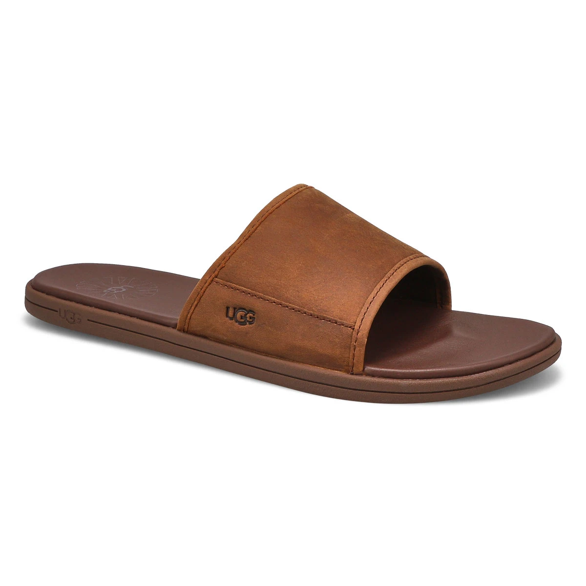 UGG Men's Seaside Slide Sandal - Black 4 UGG Men's Seaside Slide Sandal - Black - Image 2
