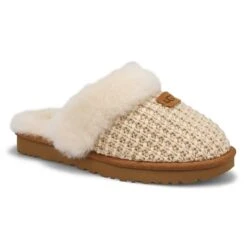New Products 3 UGG Women's Cozy Slip On Slipper - Cream