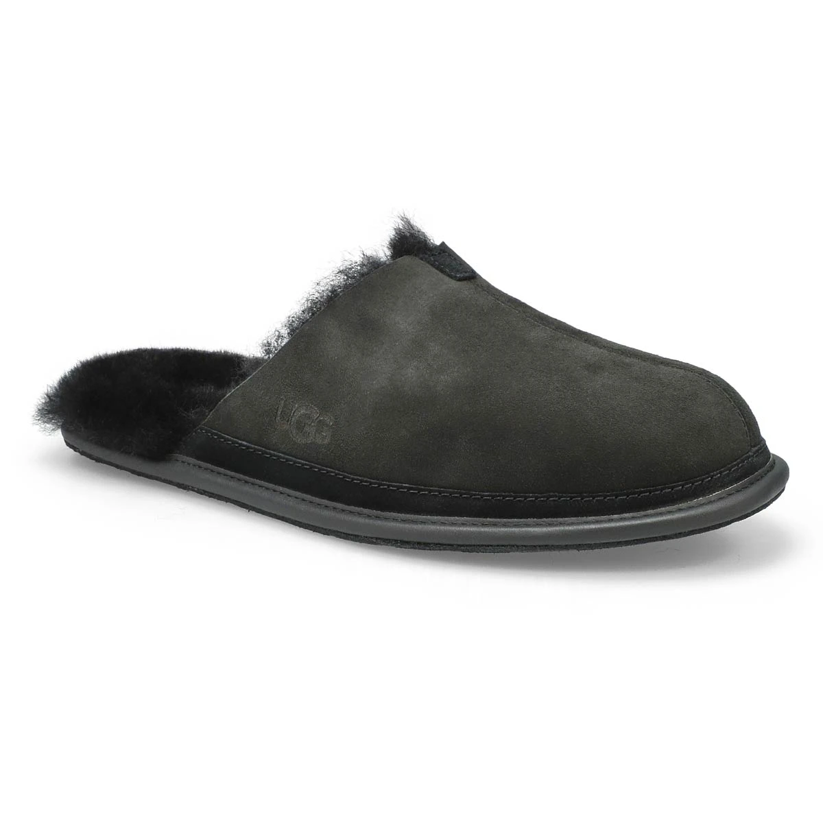 UGG Men's Hyde Sheepskin Slipper - Black 2 UGG Men's Hyde Sheepskin Slipper - Black