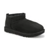 UGG Girls' Classic Ultra Mini Sheepskin Boot -Shoe Series Store 1130750K BLK XXX