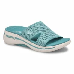 Skechers Women's Go Walk Arch Fit Sandal - Mu -Shoe Series Store 140274 TEAL XXX 1