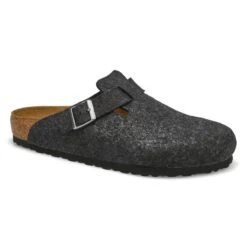 Birkenstock Men's Boston Wool Clog - Anthraci