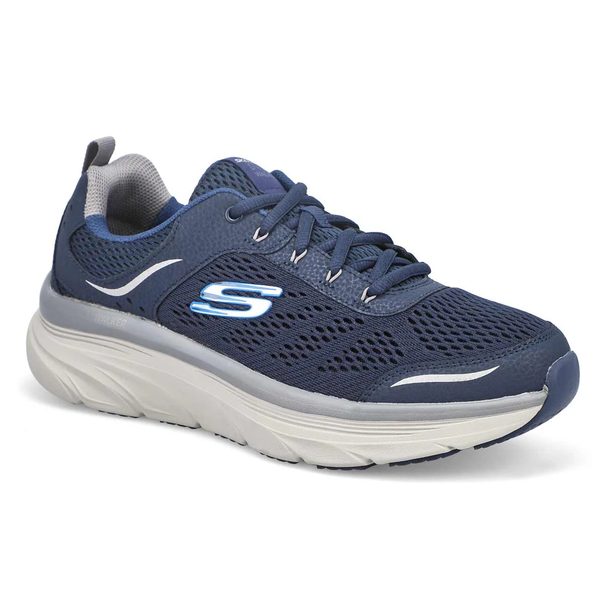 Skechers Men's D'Lux Walker Sneaker - Navy 3 Skechers Men's D'Lux Walker Sneaker - Navy
