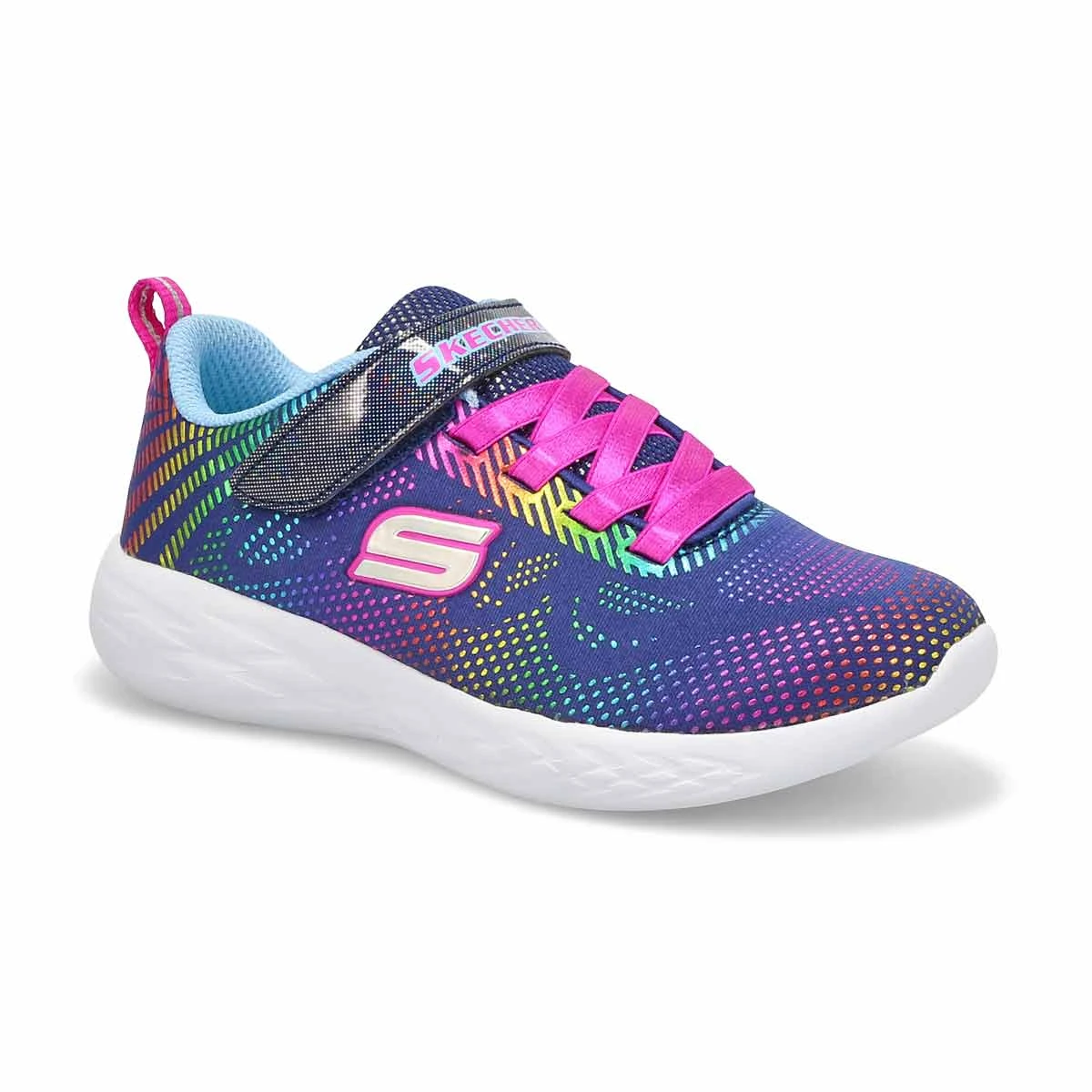 Skechers Girls' Go Run 600 Shimmer Speeder Sn 3 Skechers Girls' Go Run 600 Shimmer Speeder Sn