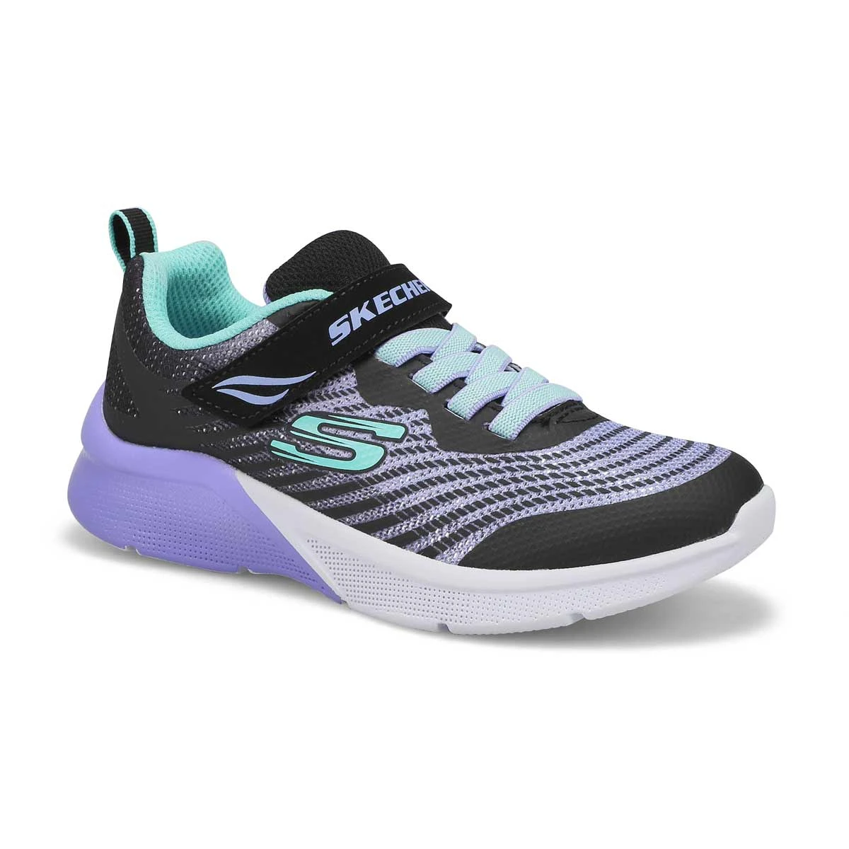 Skechers Girls' Microspec Rejoice Racer Sneak 3 Skechers Girls' Microspec Rejoice Racer Sneak