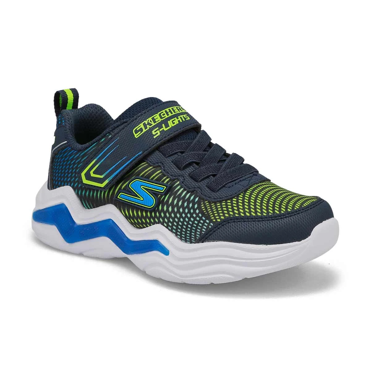 Skechers Boys' Erupters IV Sneakers - Navy/Li 3 Skechers Boys' Erupters IV Sneakers - Navy/Li