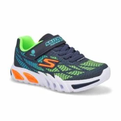 Skechers Boys' Flex-Glow Sneakers - Navy/Mult