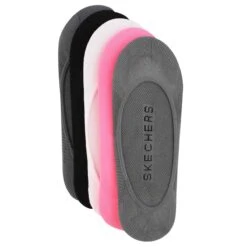 Skechers Lds Microfiber Superlow Liner 5pk- M -Shoe Series Store S106144C 095 XXX