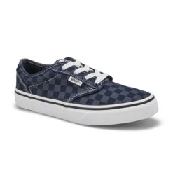 Vans Boys' Atwood Tonal Checkered Sneaker