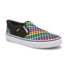 Vans Girls' Asher Checkered Rainbow Sneaker-B 2 Vans Girls' Asher Checkered Rainbow Sneaker-B -Shoe Series Store VN0A38DSAQ8 XXX