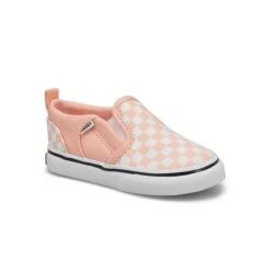 Vans Infants' Asher V Sneaker - Checkered Bla -Shoe Series Store VN0A38E2N4N XXX
