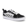 Vans Boys' Filmore Sneaker - Black/White Chec