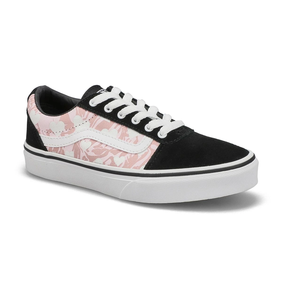 Vans Girls' Ward Sneaker - Tropical Peach 4 Vans Girls' Ward Sneaker - Tropical Peach - Image 2