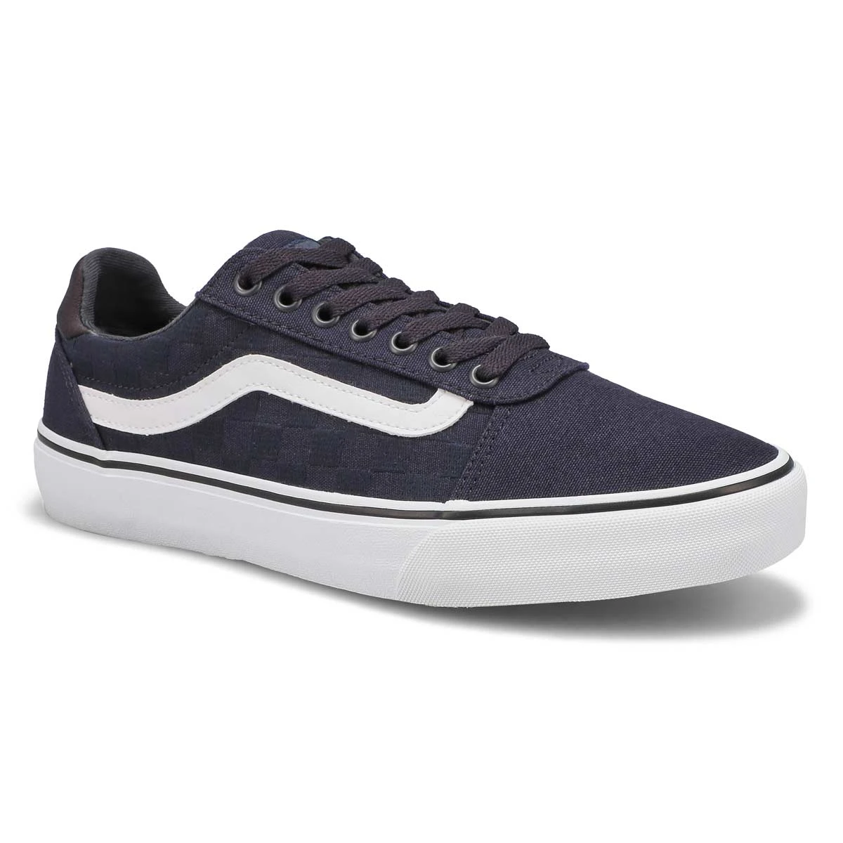 Vans Men's Ward Deluxe Sneaker - Dark Navy 4 Vans Men's Ward Deluxe Sneaker - Dark Navy - Image 2