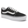Vans Women's Ward Platform Sneaker - Black/Wh -Shoe Series Store VN0A3TLC187 XXX 1