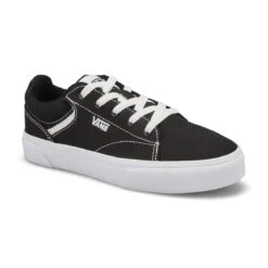 Vans Kids' Seldan Sneaker - Black/White
