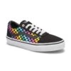 Vans Girls' Ward Rainbow Checkered Sneaker -Shoe Series Store VN0A5KR7AQ8 XXX 3