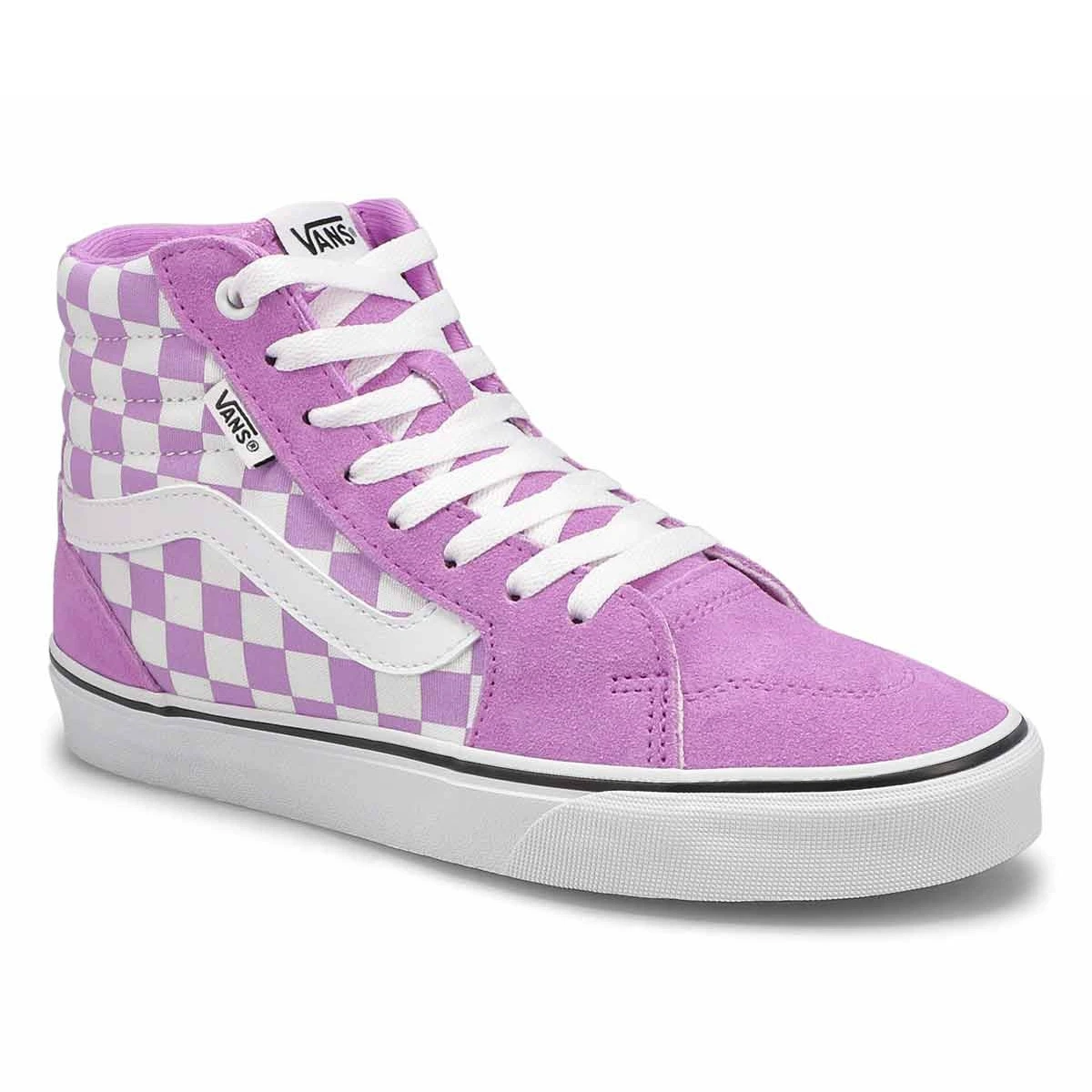 Vans Women's Filmore Hi Sneaker - Checkered L 3 Vans Women's Filmore Hi Sneaker - Checkered L