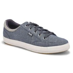 Keds Women's Center II Chambray Sneaker - Nav