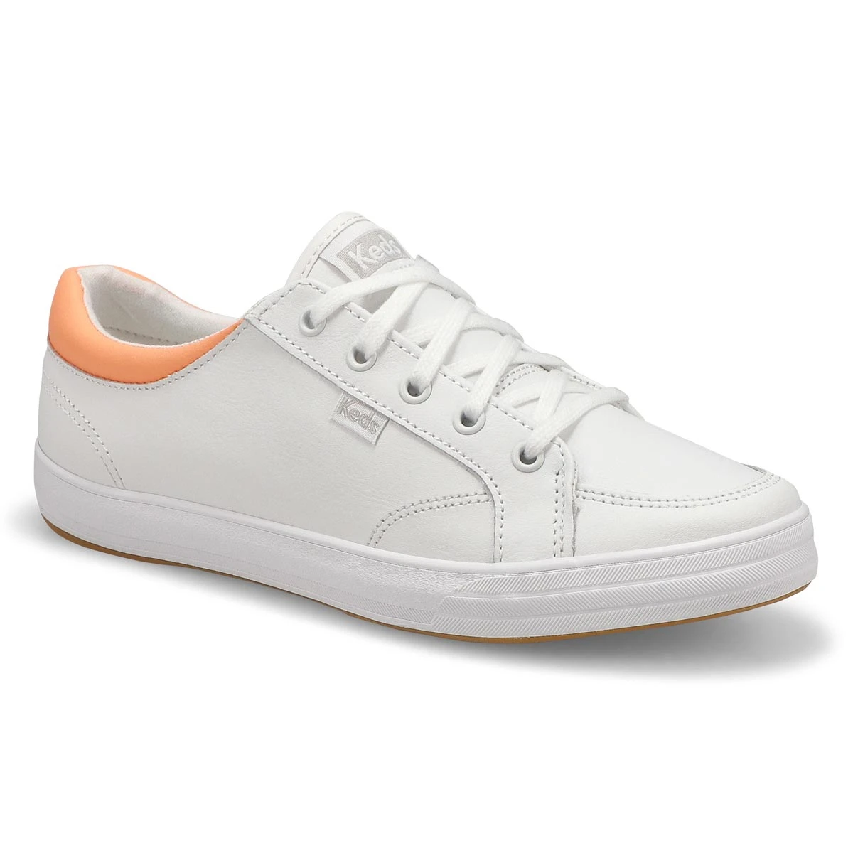 Keds Women's Center II Leather Sneaker - Whit 3 Keds Women's Center II Leather Sneaker - Whit